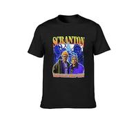 Scranton The Electric City T-shirt unisexe pour homme Noir, Noir , M