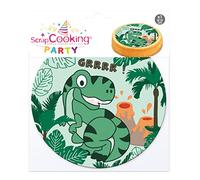 SCRAP COOKING 1 disque azyme "Dino" ⌀ 14 cm