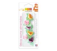 SCRAP COOKING 6 Mini Roses Corolles Azyme, 27 g