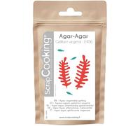 SCRAP COOKING - Agar Agar en Poudre 35g - Gélifiant Alimentaire Végétal pour Cuisine, Pâtisserie - 4495
