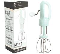 SCRAP COOKING - Batteur Manuel Need’it - Fouet à Main Rotatif pour Pâtisserie avec Accélérateur de Vitesse - Idéal Œufs, Blancs en Neige, Meringues, Chantilly, Mousses - 5250