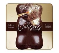 SCRAP COOKING - Coffret Ourson Gold - Coffret Kit Patisserie Edition Limités Moule Silicone Ourson - 3790
