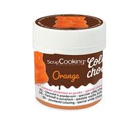 Colorant alimentaire liposoluble Color'choco 5 g - orange