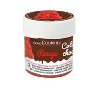 SCRAP COOKING Color'Choco Arôme Artificiel, Rouge, 5 g