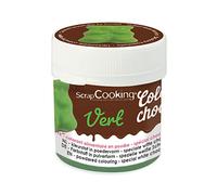 SCRAP COOKING Color'Choco Arôme Artificiel, Vert, 5 g