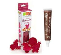 Kit mes Biscuits de Noël + 1 Stylo chocolat Scrapcooking