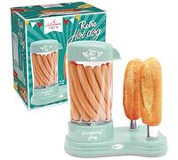 Appareil à hot-dog - SCRAPCOOKING - Capacité 12 saucisses - 2 pains - 450 Watt - Vert