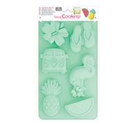 SCRAP COOKING Moule en Silicone Multi-Summer 17.5 cm x 30 cm, 17,5 x 30 cm 3177
