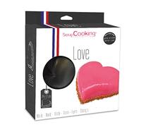 SCRAP COOKING Moule Semi-Rigide cœur 2903