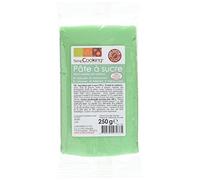 SCRAP COOKING Sachet Pâte à Sucre Vert d'Eau 250 g