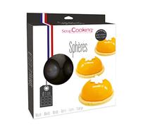 SCRAP COOKING ScrapCooking Moule Semi-igide 9 Demi-sphères, Polystyrène apte au Contact Alimentaire 2901
