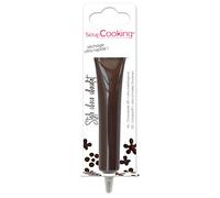 ScrapCooking Stylo Choco Marron Chocolat – Crayon alimentaire pâtisserie 25 g
