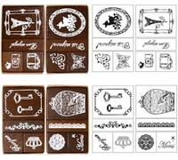 ¿ Scrap Scrap - Kit De Tampons Pour Papeterie Créative ¿ Scrap, Diy, Artisanat ¿ Ensemble De Tampons À Emporter