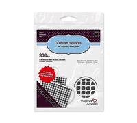 Scrapbook Adhesives by 3L 3D Foam Squares - Permanent Adhesive, Black