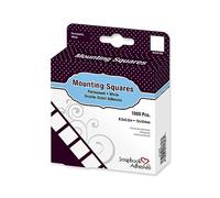 Scrapbook Adhesives by 3L Mounting Squares - Permanent Adhesive, White