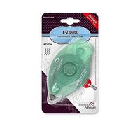 Draeger by Toga - Dévidoir rechargeable de mini pastilles rondes adhésives double-face E-Z Dots - Transparentes et repositionnables - 13 m