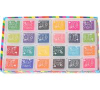 Scrapbook Ink Pad, 24 couleurs pour tampon -Journal