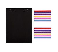 Scrapbook Papiers Noirs 23.5x17.5CM, 20pcs Feuilles de Recharge Supplémentaires Livre Photo Vide pour DIY Album Photo 26.5x19CM, pour l'album ‘Pissenlit B’