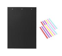 Scrapbook Papiers Noirs 26.5x18.5CM, 20pcs Feuilles de Recharge Supplémentaires Livre Photo Vide pour DIY Album Photo 27x19CM