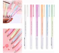 Scrapbook Quick Dry Glue Pen, 6PCS Adhesive Glue Pens Quick Glue Pen Set, Glue Pens for Crafting, Crafting Fabric Pen Liquid Glue Pen for Scrapbooking (1 set)