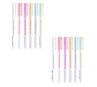 Scrapbook Quick Dry Glue Pen, 6PCS Adhesive Glue Pens Quick Glue Pen Set, Glue Pens for Crafting, Crafting Fabric Pen Liquid Glue Pen for Scrapbooking (2 sets)