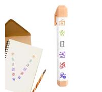 Scrapbook Stamps - 6 Pattern Mini Cute Marker Pens Party Favors