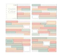 Scrapbook Sticker Livre exquis innovant anglais Planner Diy Sticker Sticker Decorative Stickers For Scrapbook Notebook Journal Journal Japanese Paper 20 Feuilles (Type 2)