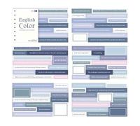Scrapbook Sticker Livre exquis innovant anglais Planner Diy Sticker Sticker Decorative Stickers For Scrapbook Notebook Journal Journal Japanese Paper 20 Feuilles (Type 1)