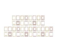 Scrapbook Sticky Notes Multipurpose Exquisite Decorative Sticky Paper Notepads for DIY Crafts Journaling Drawing and Note Taking 40 Sheets Premium Paper (Tapez 3)