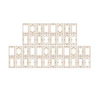 Scrapbook Sticky Notes Multipurpose Exquisite Decorative Sticky Paper Notepads for DIY Crafts Journaling Drawing and Note Taking 40 Sheets Premium Paper (Tapez 1)