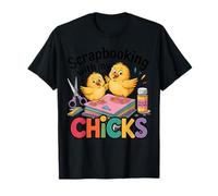 Scrapbooking avec My Chicks Cute Chicken Craft T-Shirt