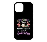 Scrapbooking - Scrapbooker Queen Classy Sassy Flamingo Gift Coque pour iPhone 12 Mini