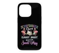 Scrapbooking - Scrapbooker Queen Classy Sassy Flamingo Gift Coque pour iPhone 13 Pro