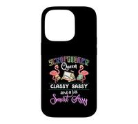 Scrapbooking - Scrapbooker Queen Classy Sassy Flamingo Gift Coque pour iPhone 14 Pro