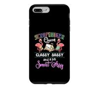 Scrapbooking - Scrapbooker Queen Classy Sassy Flamingo Gift Coque pour iPhone 7 Plus/8 Plus