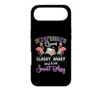Scrapbooking - Scrapbooker Queen Classy Sassy Flamingo Gift Coque pour iPhone Air