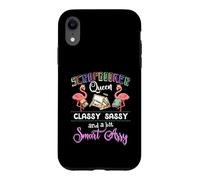 Scrapbooking - Scrapbooker Queen Classy Sassy Flamingo Gift Coque pour iPhone XR