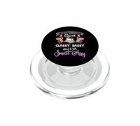 Scrapbooking - Scrapbooker Queen Classy Sassy Flamingo Gift PopSockets PopGrip pour MagSafe