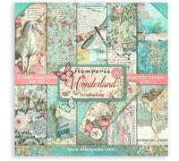 Scrapbooking Small Pad 10 Feuilles Cm 20,3 X 20,3 (8 Pouces X 8"")-Wonderland