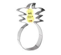 ScrapCooking Moule-découpoir XXL Ananas – acier inoxydable 30 x 26 x 5 cm