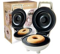 ScrapCooking - Mini Donut Factory - Mini Machine à Donut & Beignet - Plaque Chauffante Anti-Adhérente - Appareil à Donut - Idée Cadeau Pâtisserie Cuisine - Recette Incluse - 3882