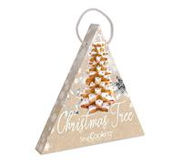 SCRAPCOOKING 3953 Kit Arbre de Noël, Acier Inoxydable, Inox, 22,5 x 22 x 3 cm, Gris