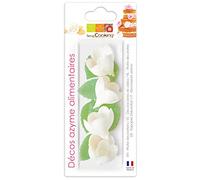 Scrapcooking 4 Roses Blanches - 5 g
