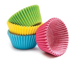 Scrapcooking 5084 Blister +/-76 Caissettes pour Mini Muffins, Papier apte au Contact Alimentaire, Multicolore, 16 x 10,6 x 2,5 cm