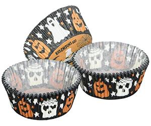 Scrapcooking 5087 Halloween Lot de 36 Caissettes Papier apte au contact alimentaire Multicolore 21 x 10,7 x 3 cm