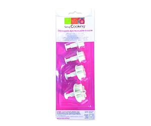 Scrapcooking 5109 Découpoir en forme Fleurs Plastique/ABS Multicolore 21 x 9 x 5,5 cm