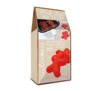 Scrapcooking - 6 Moules Air Fryer « Bonhomme Pain d'Épices » - Moules Silicone pour Pâtisserie - 29110