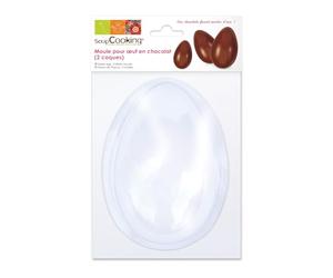 Scrapcooking 9470 Blister Chocolat Œuf Moule Blister/PVC Blanc 13 x 8,5 cm