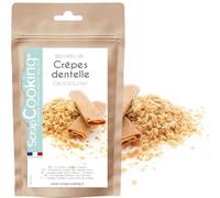 ScrapCooking - Brisures de Crêpes Dentelle 100 g - Pour Apporter Croustillant à vos Recettes - Garniture et Fourrage Gâteaux, Cheesecakes, Tablettes, Yaourts - Fabriqué en France - 7475
