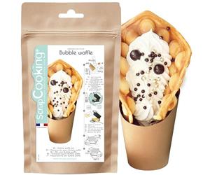 ScrapCooking Bubble Waffles Mix, Alimentaire pour Préparer des Gaufres Bulles de Hong Kong Maison, Pâtisserie, Fabriquée en France, 450g